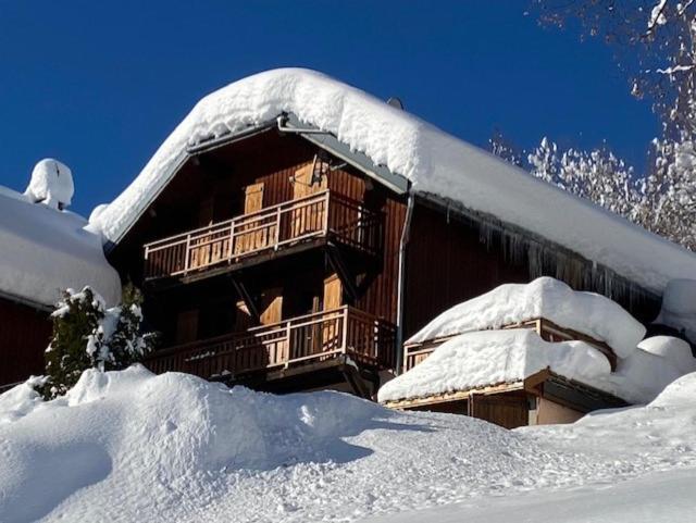Chalet La Rioule 16 Pers Doucy Exteriér fotografie