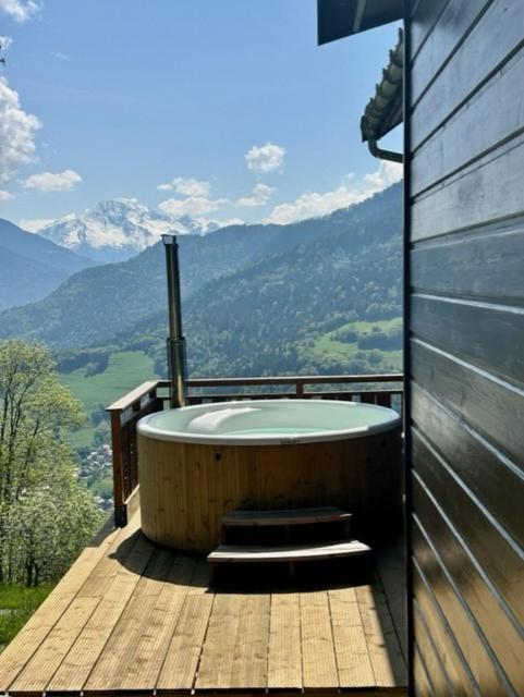 Chalet La Rioule 16 Pers Doucy Exteriér fotografie